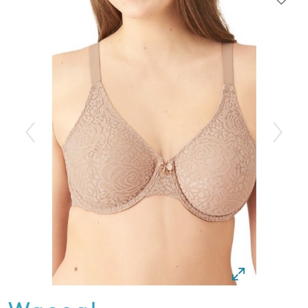 WACOAL Halo Lace Convertible Lace Underwire Bra